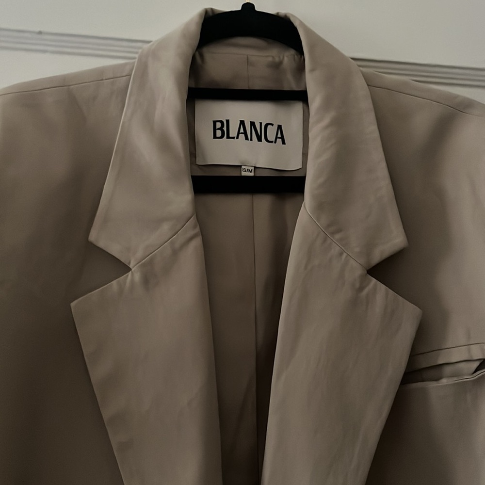 open front blazer - Picture 5 of 8